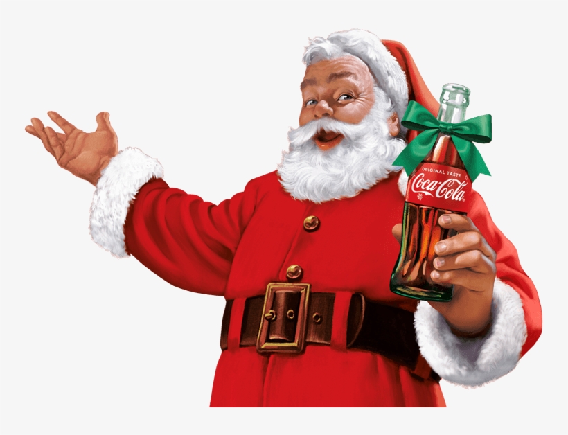 steiff coca cola santa