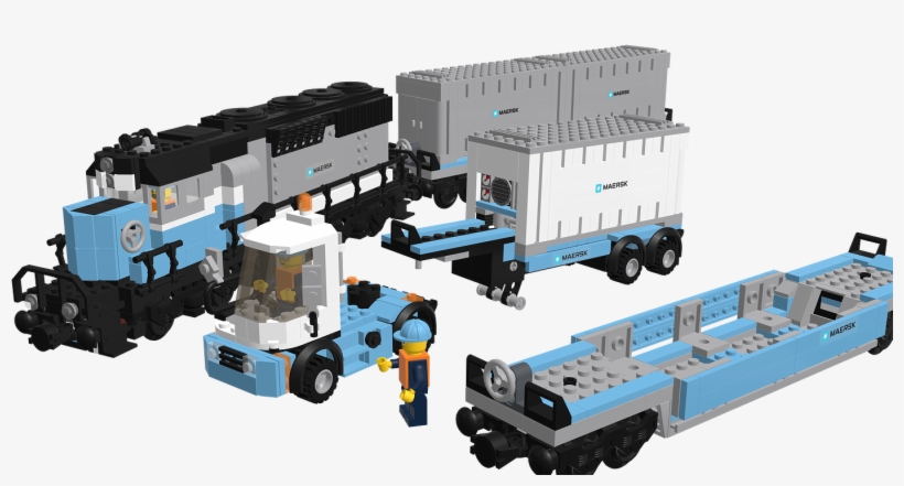 Trailer Truck, transparent png #3935660