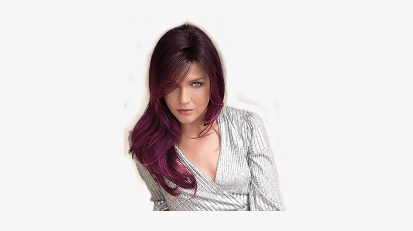 Noriko Wigs - Plumberry Jam Angelica Wig, transparent png #3935792