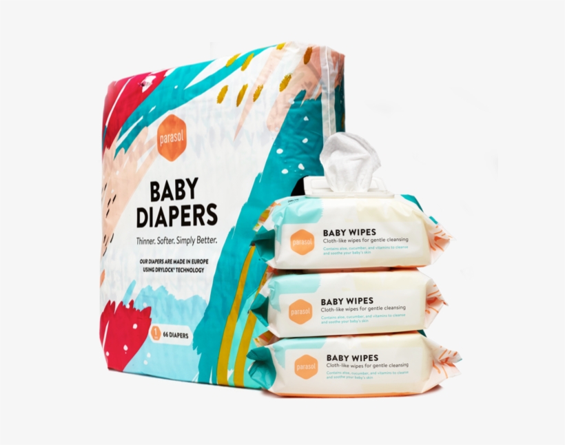 baby diapers and wipes