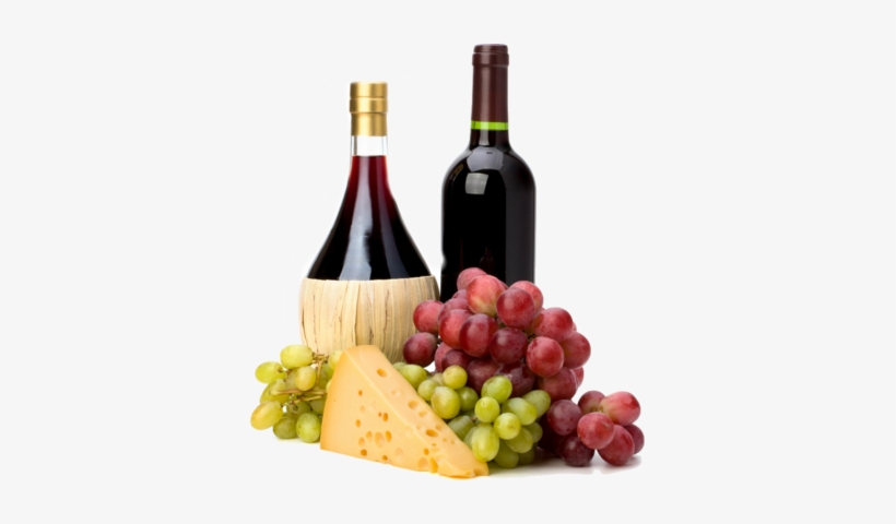 Red Wine Grapes Png - Wine & Cheese Png, transparent png #3936012