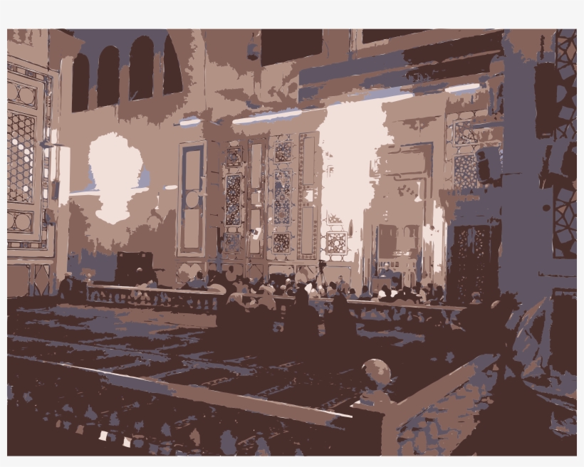 This Free Icons Png Design Of Mosque People Praying, transparent png #3936280