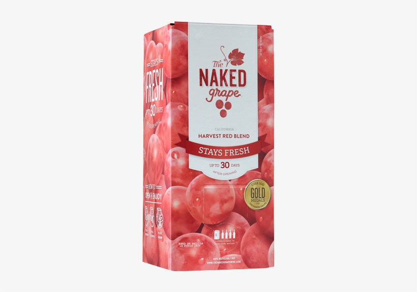 Naked Grape Cabernet Sauvignon, California - 3 L Box, transparent png #3936281