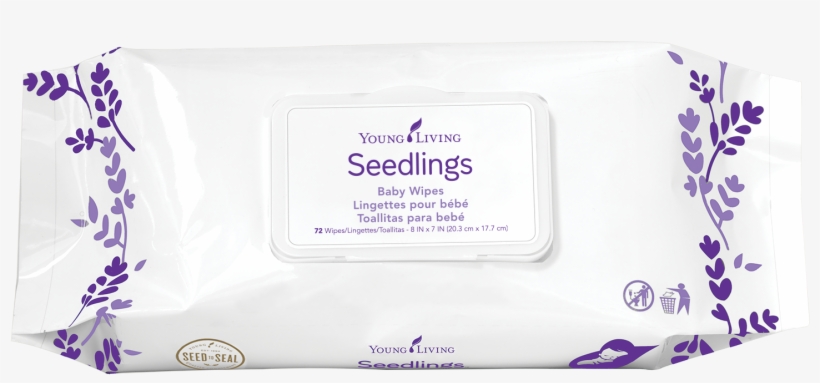 Seedlings Baby Wipes, Calm - Young Living Seedlings Wipes, transparent png #3936378