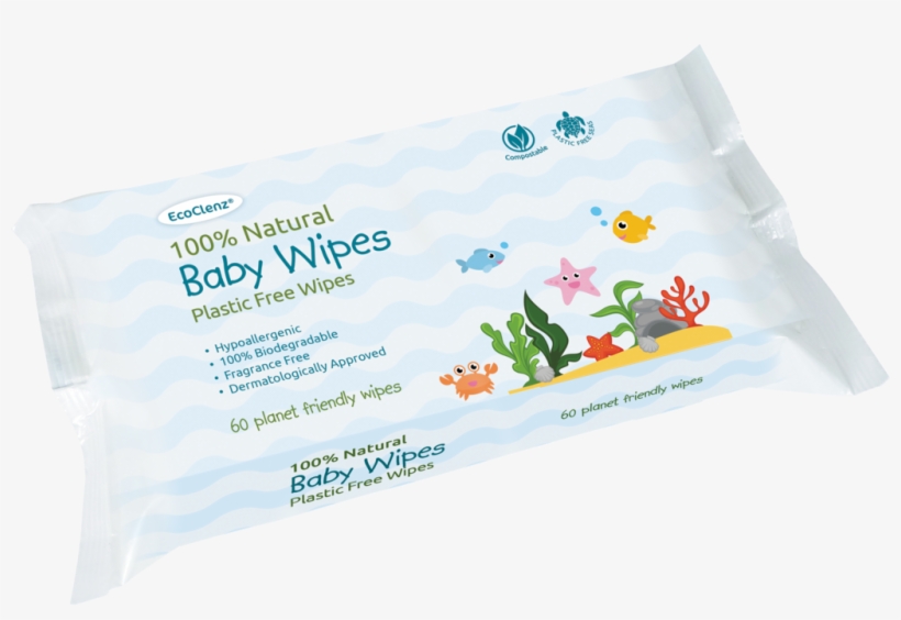 Cleaningcloths - Co - Uk - 100% Natural Baby Wipes - Baby Wipes, transparent png #3936464
