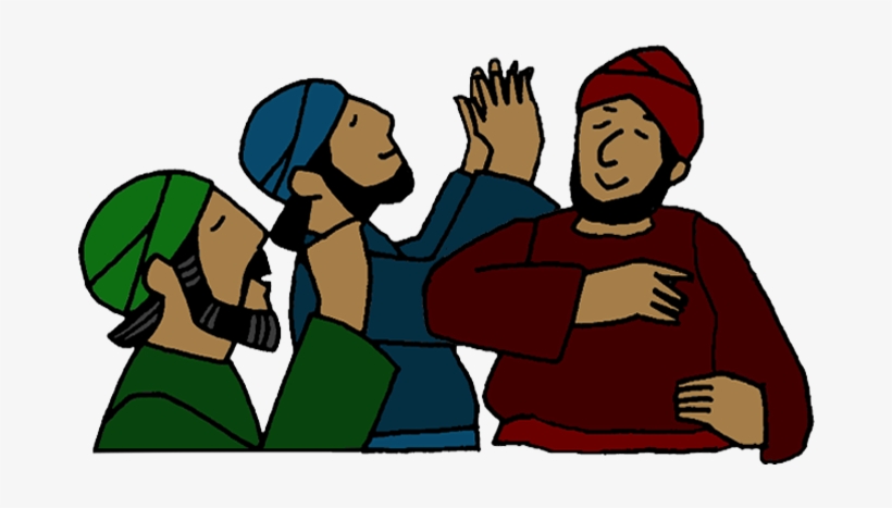 Pin People Praying Clipart - Old Testament, transparent png #3936568