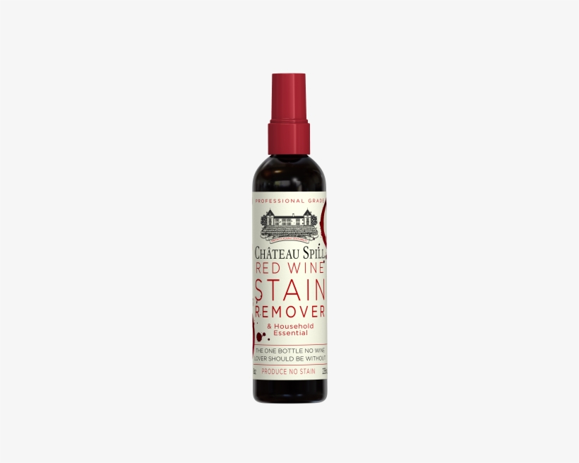 Chateau Spill Red Wine Stain Remover, 4 Ounce Bottle, transparent png #3936598