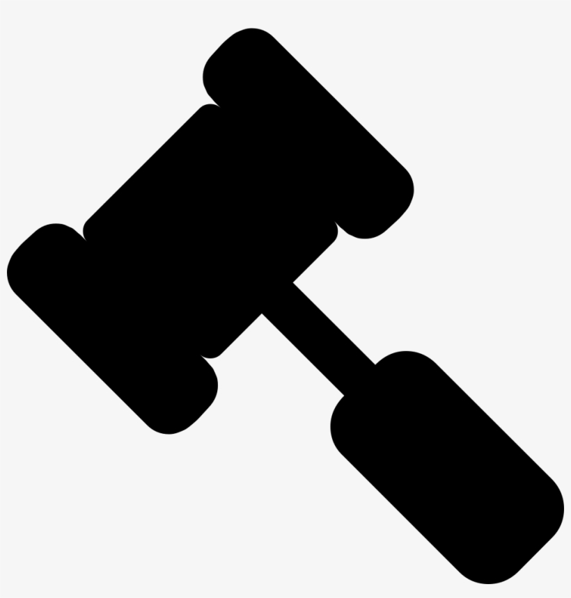 Gavel Comments - Hammer Icon, transparent png #3936600