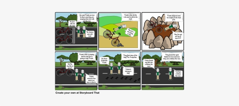 Hardy Boys Bicycle Theif - Cartoon, transparent png #3936763