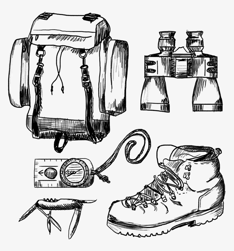 Hike Tours - Sketch, transparent png #3937302