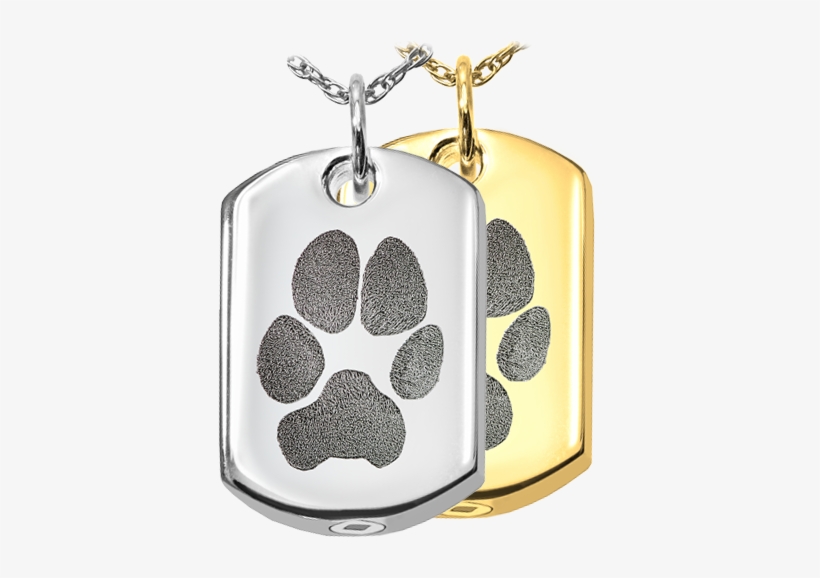 Transparent Library Ash Clipart Cat Cremation - Fingerprint Cremation Jewelry- Dog Tag, transparent png #3937595