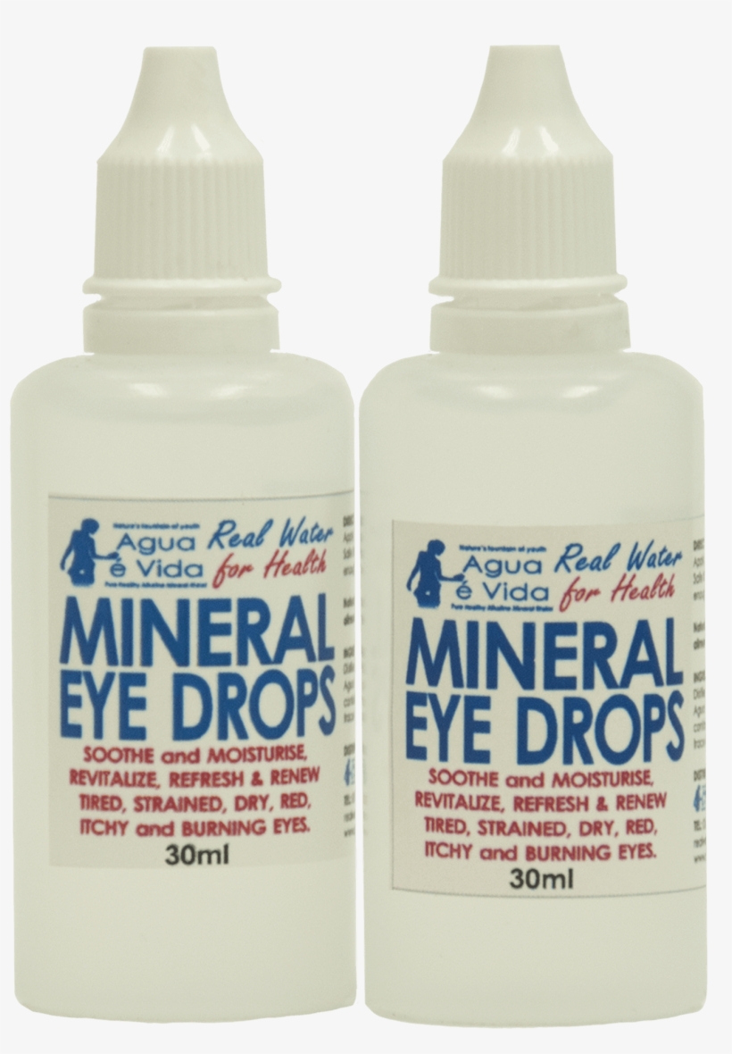 Mineral Eye Drops Agua Vida Png Alkaline Eye Drops - Eye Drop, transparent png #3937614