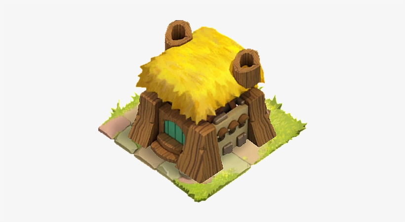 Town Hall 1 - Clash Of Clans Town Hall Lvl 1, transparent png #3937709