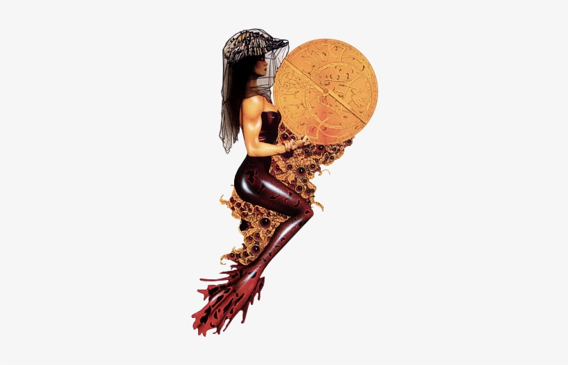 Garnet-mermaid - Chocolate, transparent png #3937827