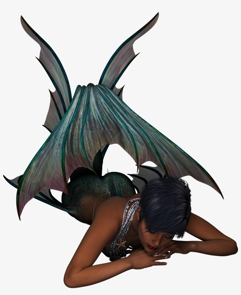 View Original - Merma - Illustration, transparent png #3937859