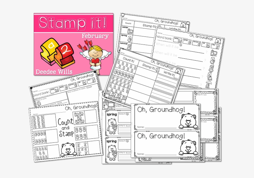 I Also Included Groundhog Day Themed Activities In - Diagram, transparent png #3937877