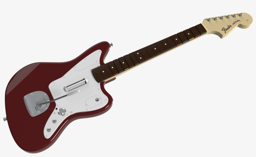 View Samegoogleiqdbsaucenao Rock Band Guitar , - Rock Band Fender Jaguar Guitar Controller For Playstation, transparent png #3938020