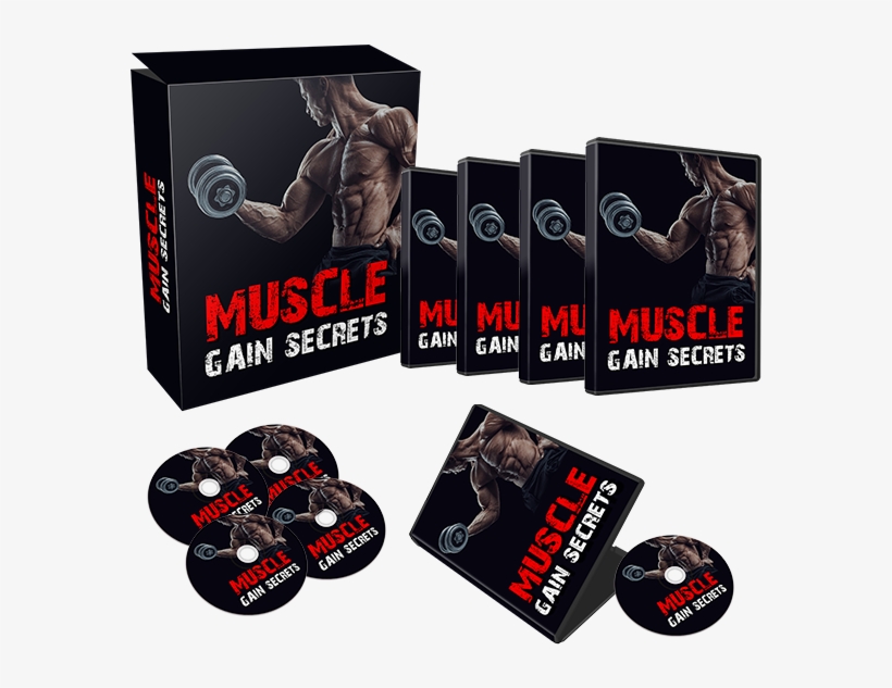 Muscle Gain Secrets Ebook And Videos - Graphic Design, transparent png #3938397