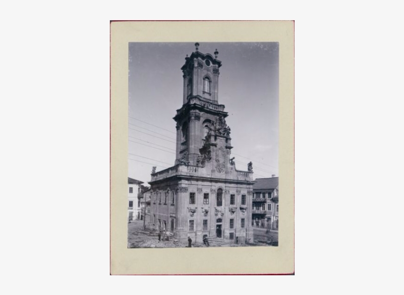 Buchach Townhall, Untill 1914 - Statue, transparent png #3938556
