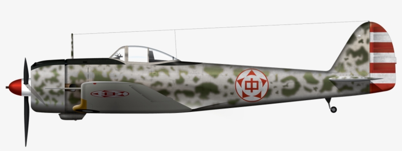 Communist Chinese Ki 43 Ii In The Colors Of The Northeast - Supermarine Spitfire, transparent png #3938932