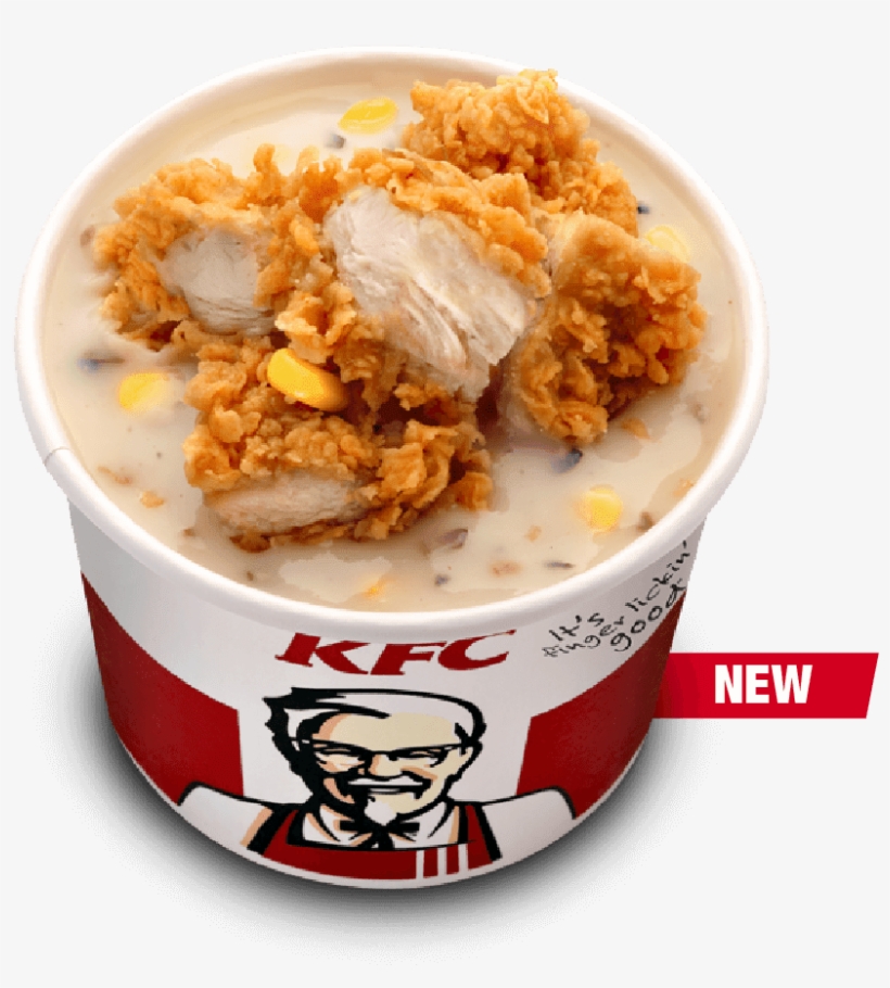 Start Kentucky Fried Chicken Kfc - Avec 3 Traits Noirs, transparent png #3939118