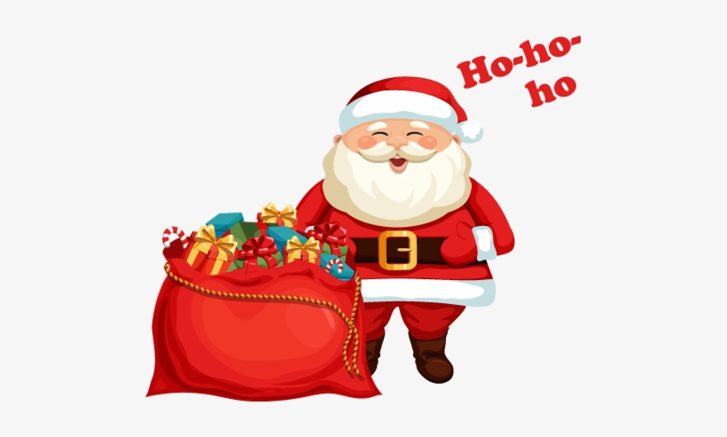 Flying Santa Png Download - Santa Claus, transparent png #3939209