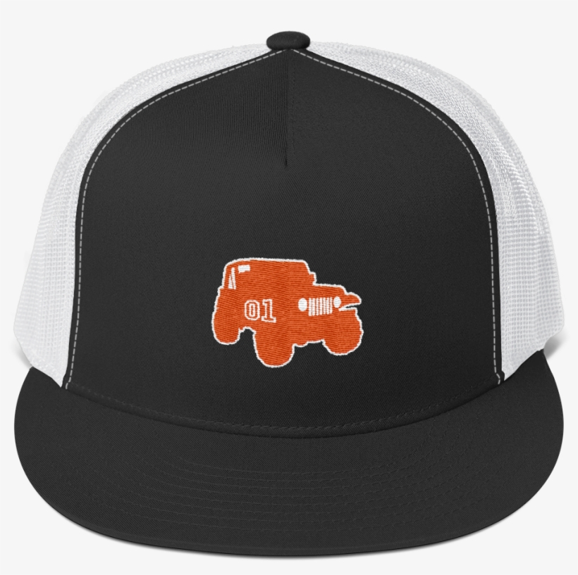 General Lee Flatbill Trucker - Baseball Cap, transparent png #3939977
