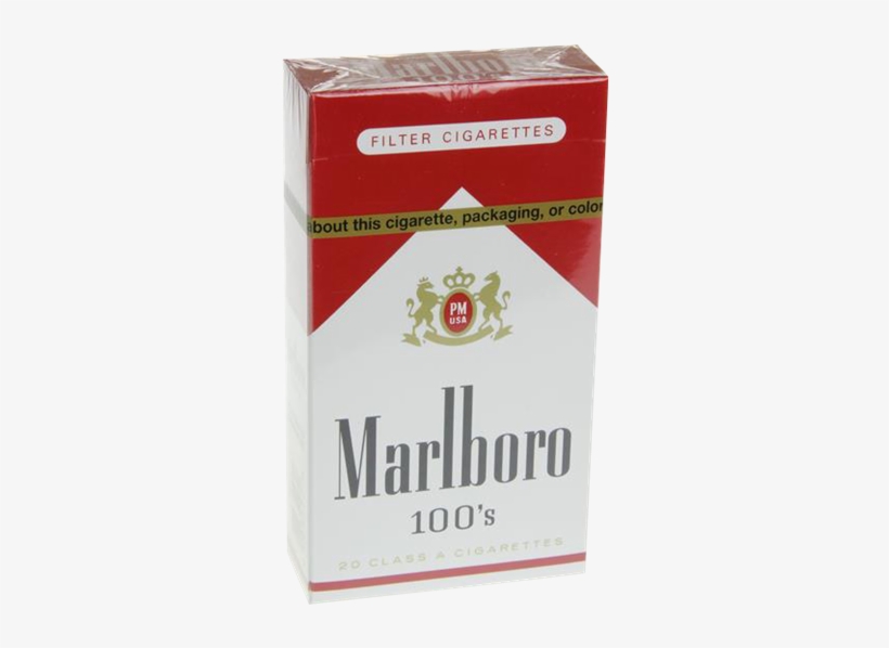 Marlboro Red 100's - Marlboro Red 100s Cigarettes, transparent png #3940556
