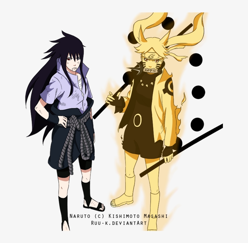 Naruto And Sasuke Gender Bender - Rule 63 Naruto And Sasuke, transparent png #3941092