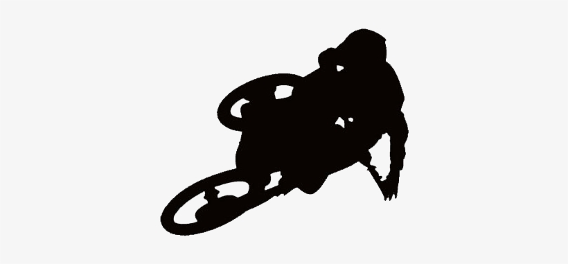 Motocross Is A Sport, For Some A Lifestyle, That Is - Silhouette Of Dirt Bike, transparent png #3941437