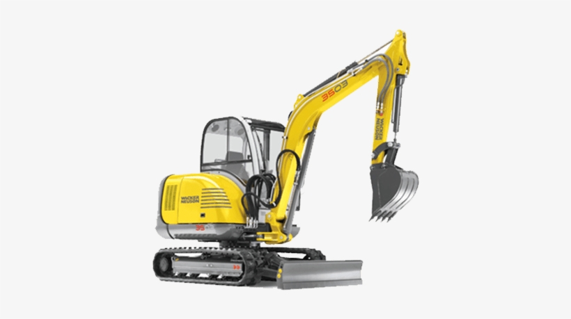 Mini And Mid Size Excavator Png - Wacker Neuson 3503, transparent png #3941864