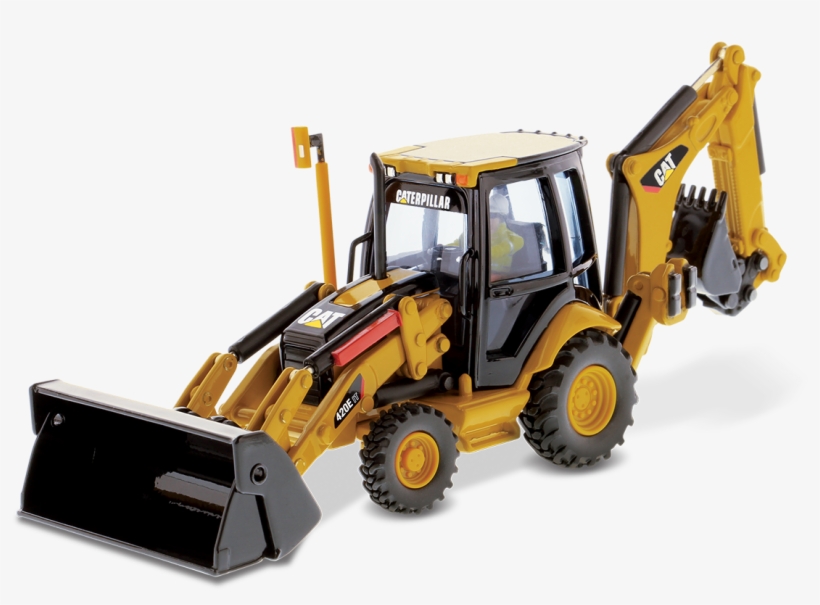 420e It Backhoe Loader - Diecast Masters Cat 420e It Backhoe Loader (1:50), transparent png #3941900