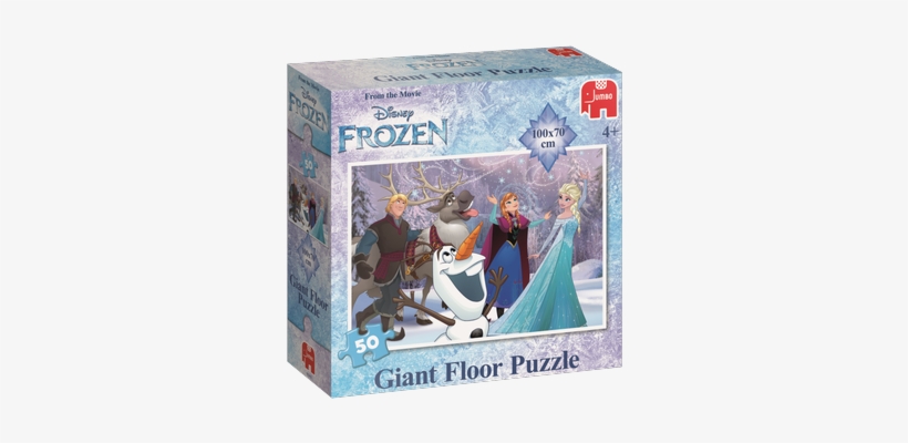 Disney Frozen Giant Floor Puzzle - Jumbo Disney Frozen Giant Floor Jigsaw Puzzle (50 Pieces), transparent png #3942061