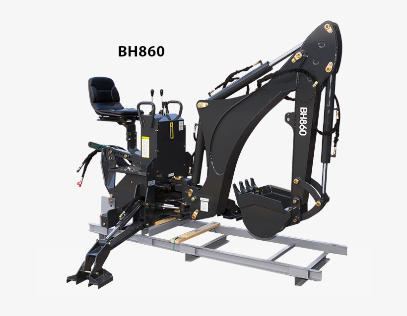Bh860 - Backhoe, transparent png #3942204