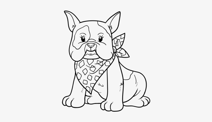 Bulldog Para Colorear, transparent png #3943057