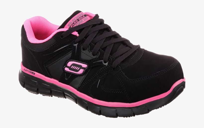 New Women's Skechers Work Synergy Sandlot St Shoes,, transparent png #3943493