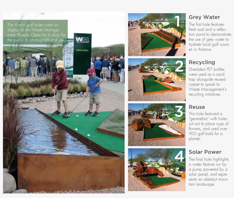 In Order To Construct The Large Sheet Metal “geomebia” - Miniature Golf, transparent png #3943879