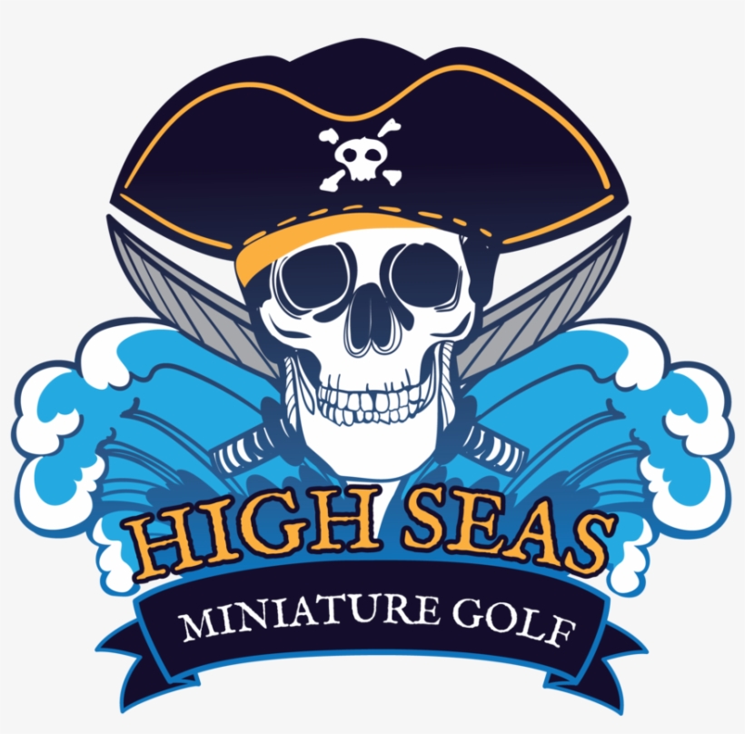 Highseasminigolflogofin - High Seas Miniature Golf, transparent png #3944170