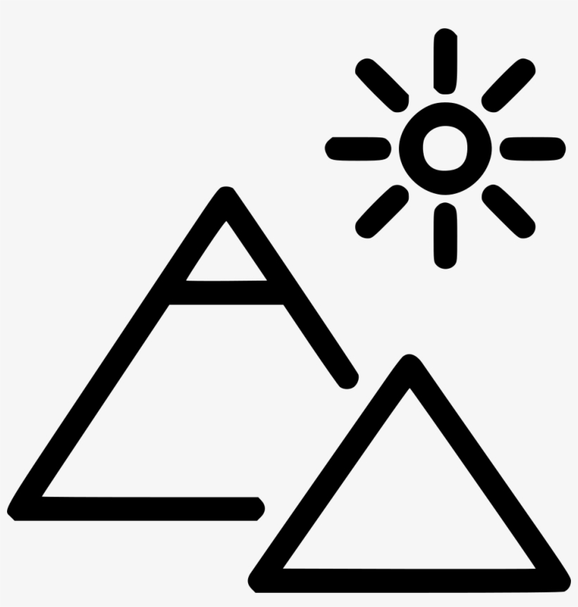 Ancient Egypt Pyramid - Icon 30 Px, transparent png #3944260