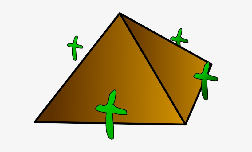 Egyptian Pyramid Clipart - Pyramid Clip Art, transparent png #3944308