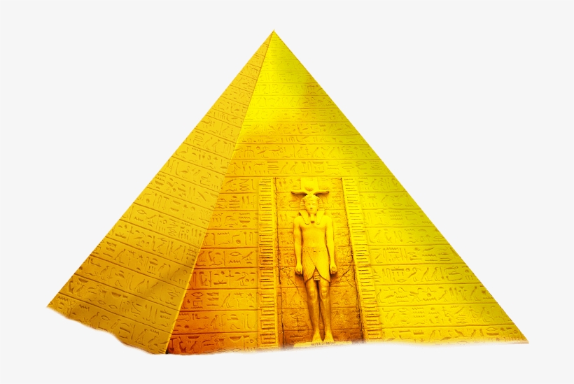 Gold Pyramid Transparent, transparent png #3944331