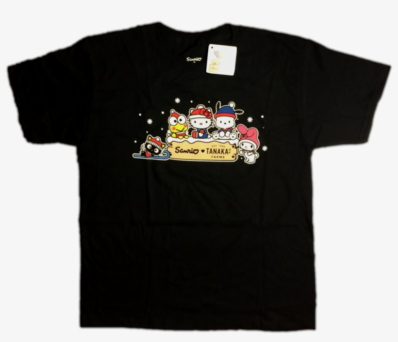 Black "snow Day" T-shirt, transparent png #3944446