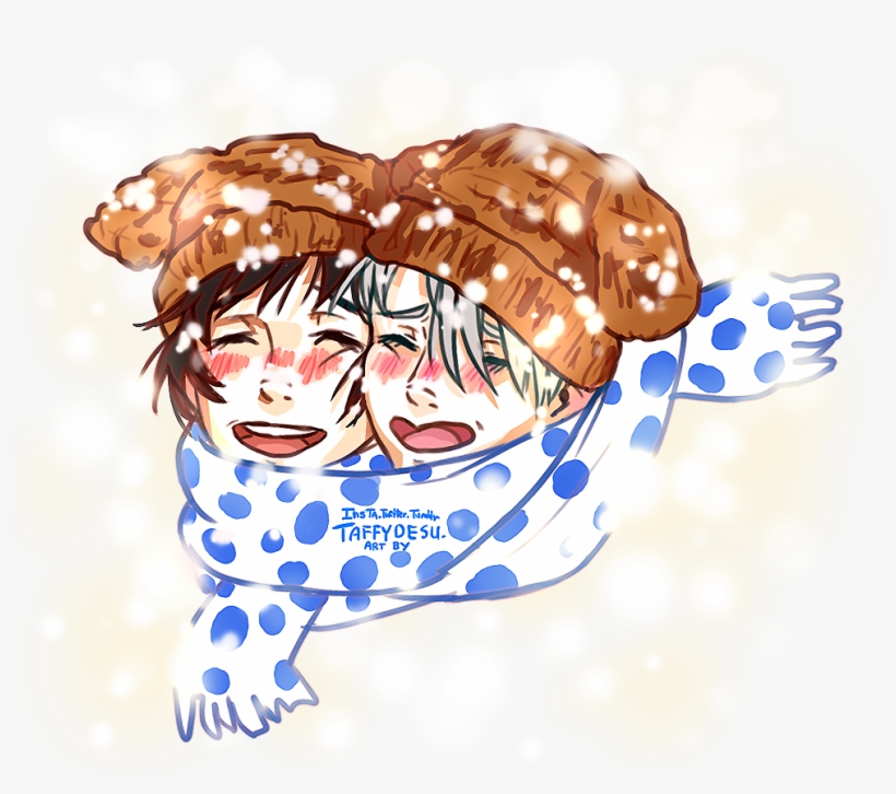 Victuuri Snow Day~ - Deviantart, transparent png #3944494