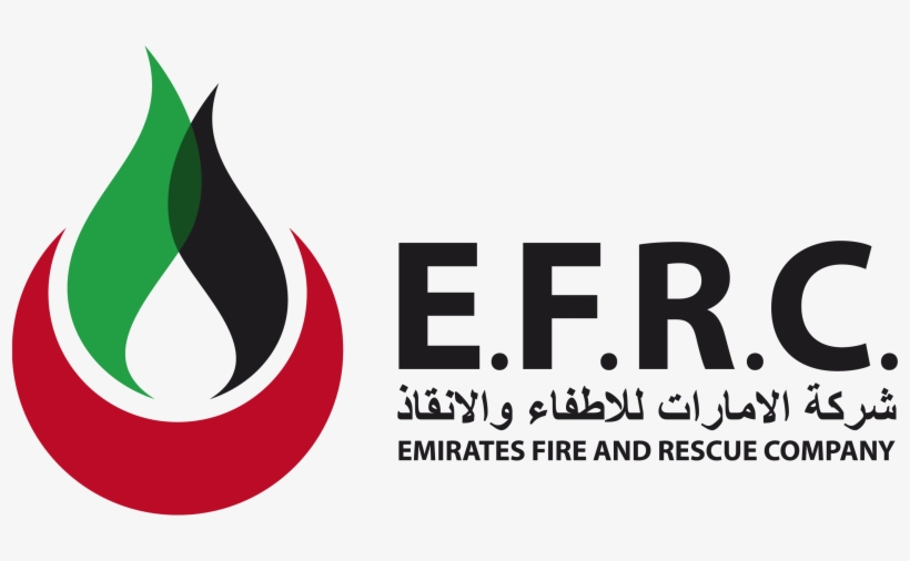 Emirates Fire And Rescue Company - Emirates Fire And Rescue Company Logo, transparent png #3944636