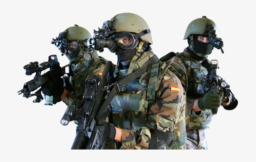 6 Soldier Transparent Psd Images - Fuerzas Especiales Militares Americano, transparent png #3945718