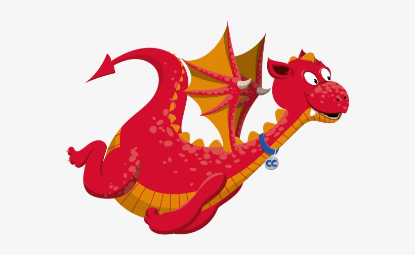 Target 3 / Targed 3 - Flying Dragon Cartoon Png, transparent png #3945741