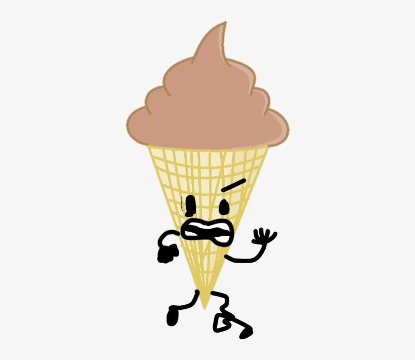 Chocolate Ice Cream Bfb Styled Pose - Chocolate, transparent png #3946044