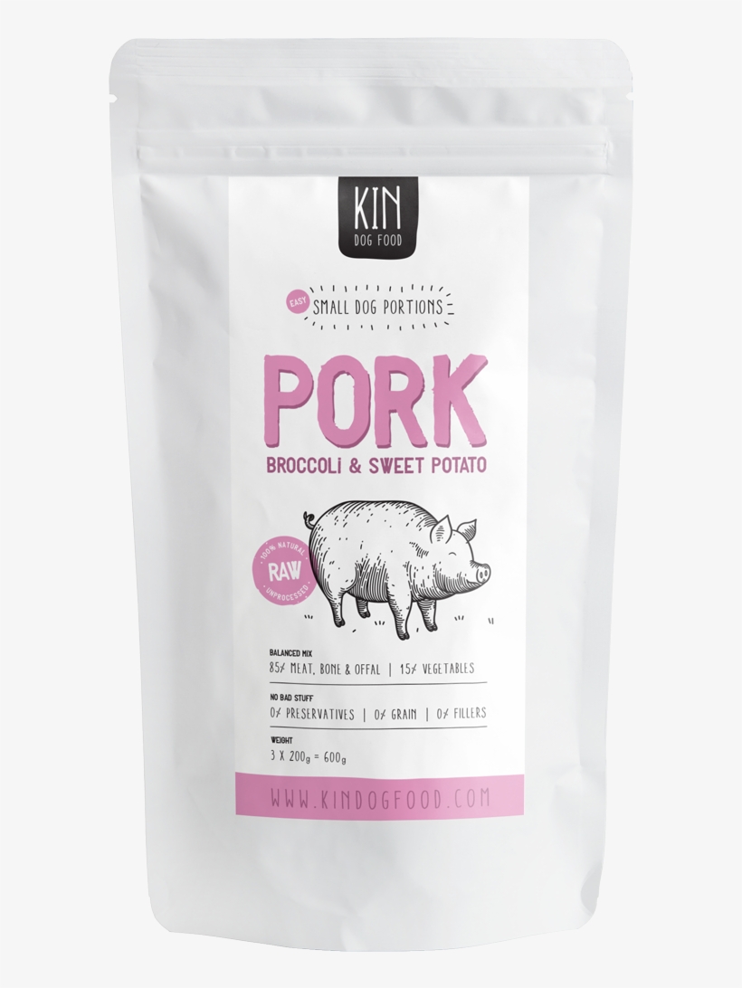 Pork, Broccoli & Sweet Potato 600g - African Grey, transparent png #3946075
