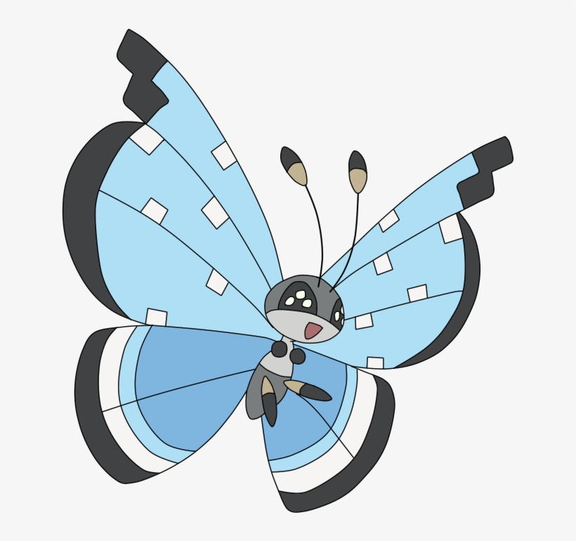 Pokemon Vivillon-tundra Is A Fictional Character Of - Imagenes Del Pokemon Vivillon, transparent png #3946423