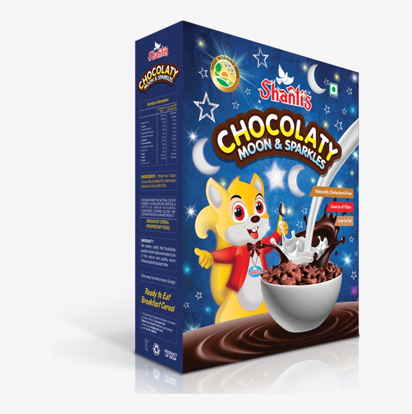 Choco Moon & Sparkles - Shanti Food Chem Pvt Ltd., transparent png #3946518